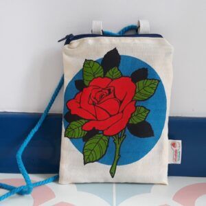 Bolsito English Rose Blanco