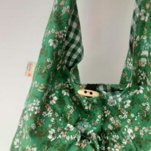 Bolso reversible Peter and Paul verde
