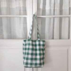 Totebag Vichy Verde