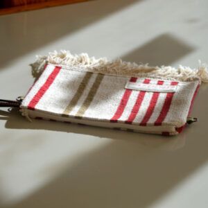 Elisa clutch Rojo/beige